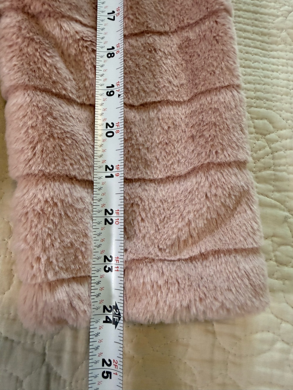 Faux Fink Simply Faux Fur Rabbit Jacket Large Y2K Teddy Bear Plush Zip Up cozy - Picture 10 of 11